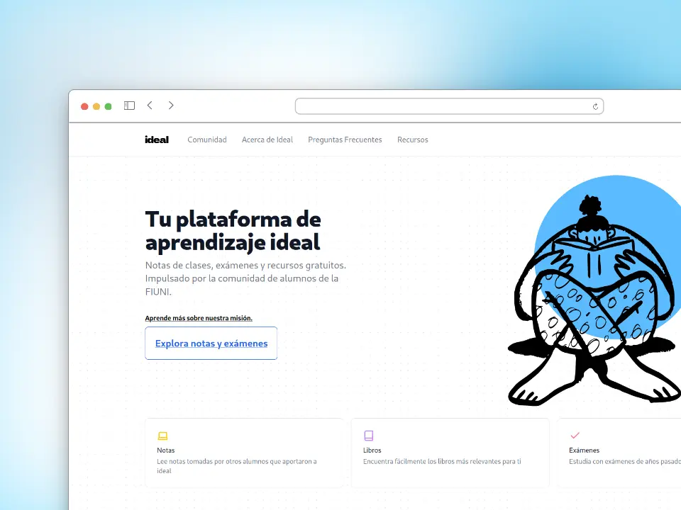 Proyecto: Ideal, plataforma de aprendizaje libre